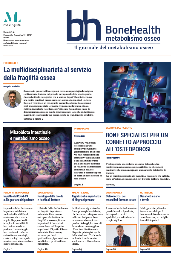 BoneHealth | Il giornale del metabolismo osseo marzo 2021