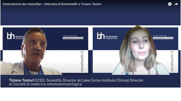Osteonecrosi dei mascellari farmacorelata, parla Tiziano Testori