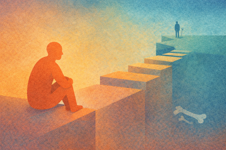 La paura di cadere: quando l’ansia diventa un rischio per le ossa